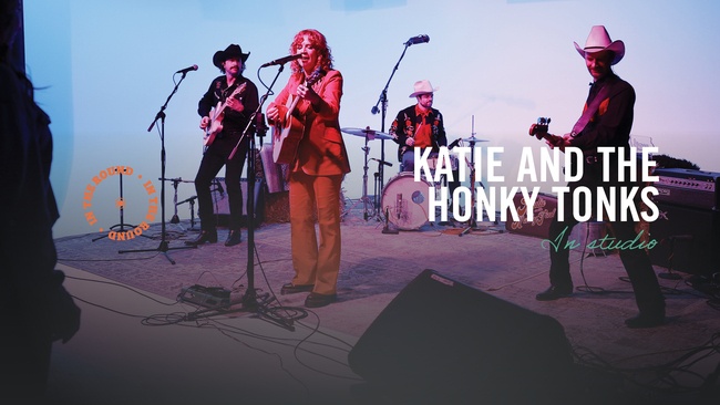 Katie and The Honky Tonks in Studio