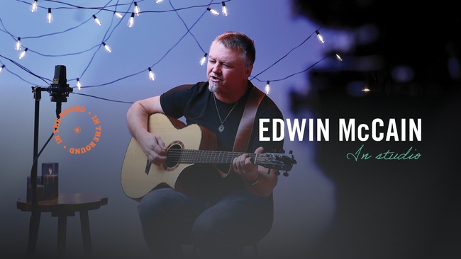 Edwin McCain in Studio